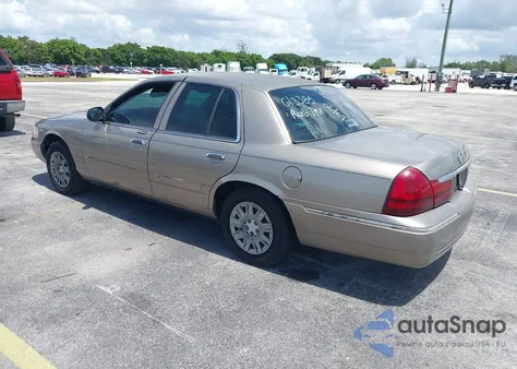 2004 Mercury Grand Marquis Gs из США, поврежденный, VIN 2MEFM74W34X613385
